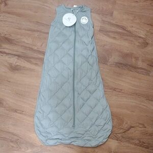 Gray Quilted Sleeveless Sleeping Bag